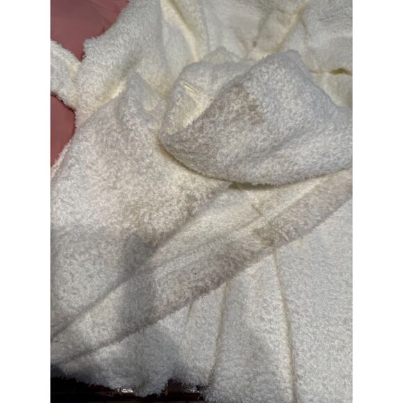 Terry Cotton robe white XL/XXLNEEDS TO BE WASHED THEY HAVE PALLET DUST ON THEM - Picture 7 of 7